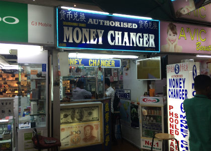 Business plan money changer singapore